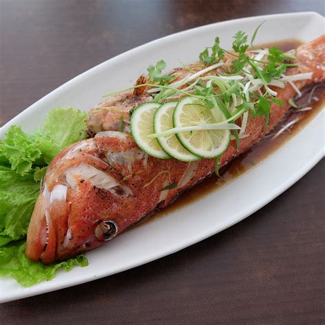 Steamed Lapu.